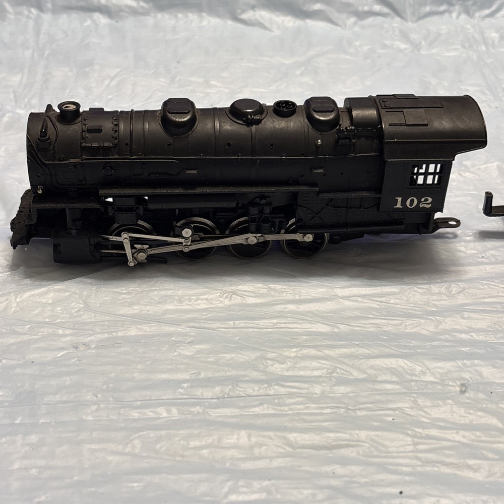 Vintage Rivarossi Italy HO Scale Steam Locomotive #102 Tender #2126 Untested